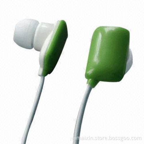 Promotional Earphones, 1.2m Cord Length, CE and FCC Certified, 3.5mm Stereo Plug